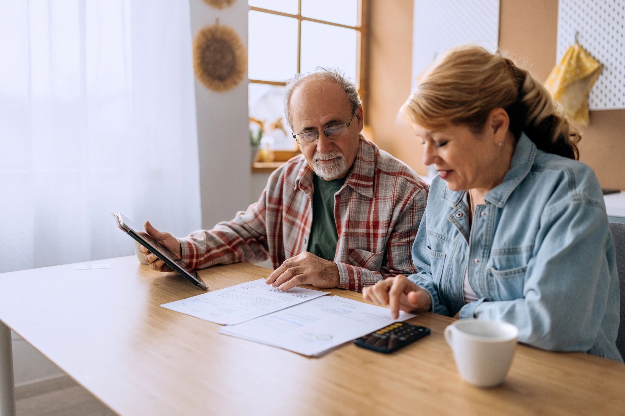 retirement planning seniors couple home
